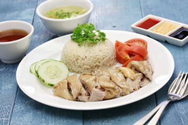 Hainanese tavuklu pilav