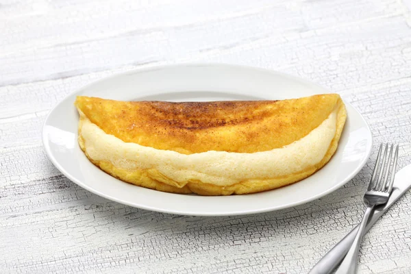 Mont saint michel style omelet — Stock Photo, Image