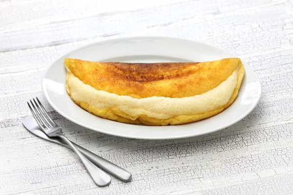 Mont santo michel stile omelette — Foto Stock
