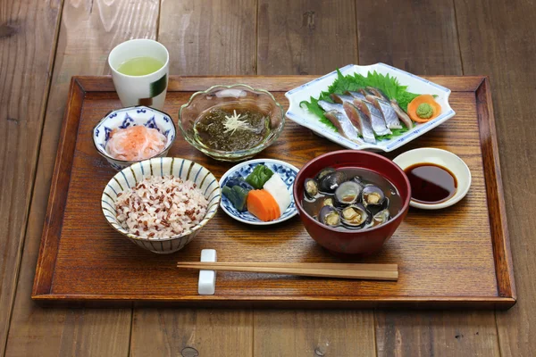 Japoneză set de masă — Fotografie, imagine de stoc
