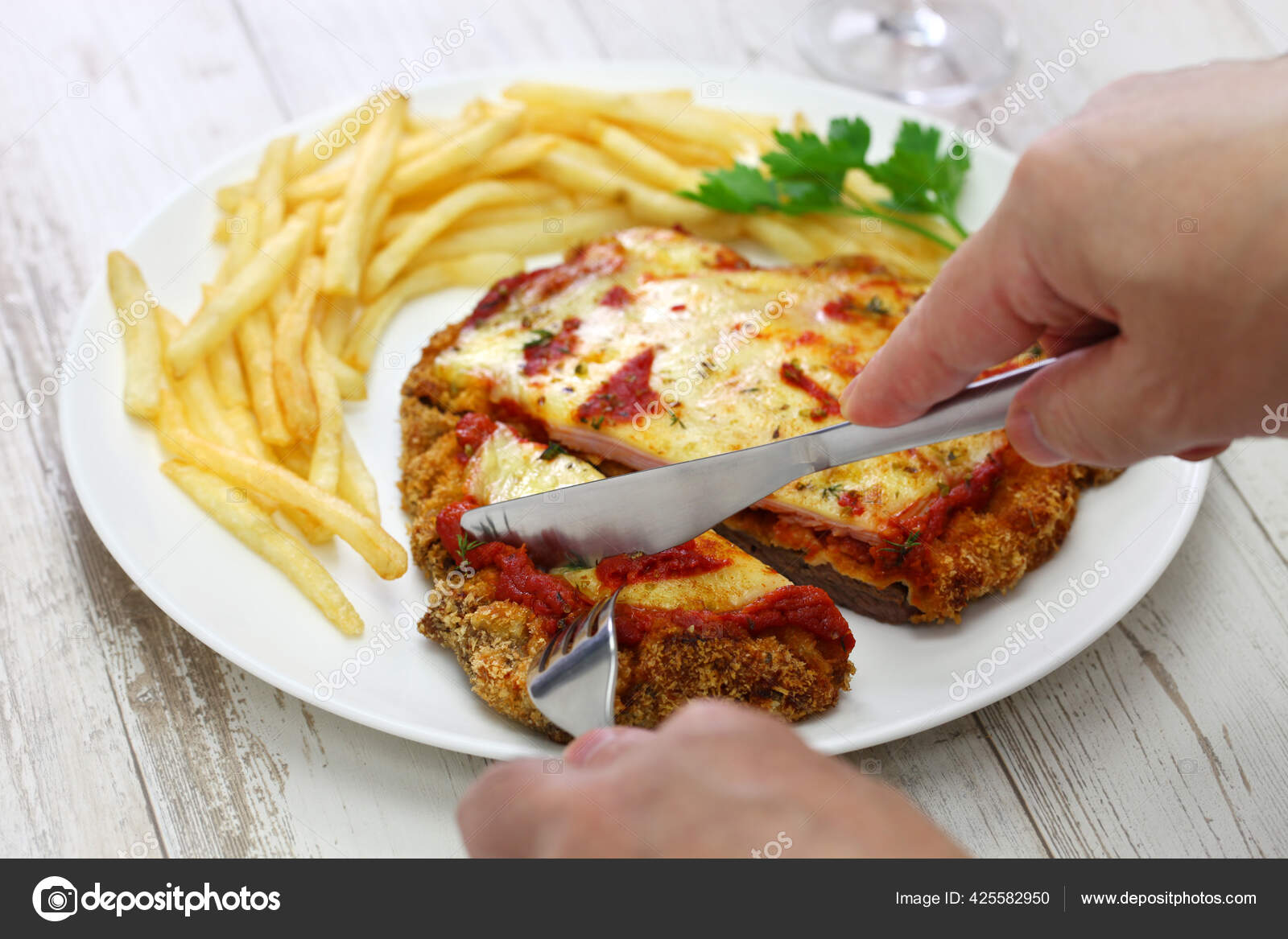 pic Argentina Food Milanesa depositphotos