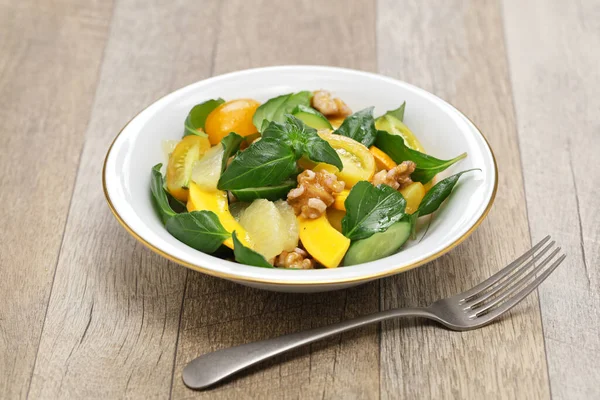 Mushroom Plant Rungia Klossii Salad — Stock Photo, Image