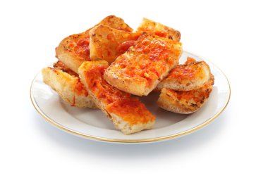 Con tomate, İspanyol domates ekmek pan