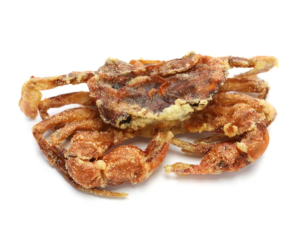Crabe à carapace molle frit — Photo