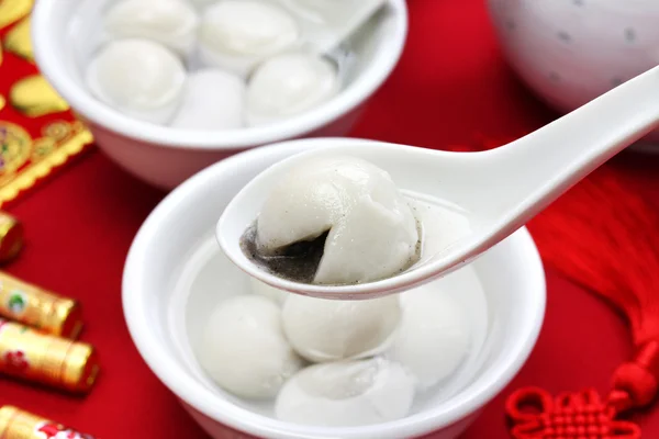 Tang yuan, yuan xian, comida chinesa ano novo — Fotografia de Stock