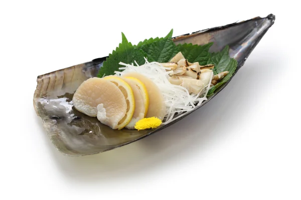 (太平洋ペン シェル、アトリナ pectinata) は鱧・刺身・和食 — ストック写真