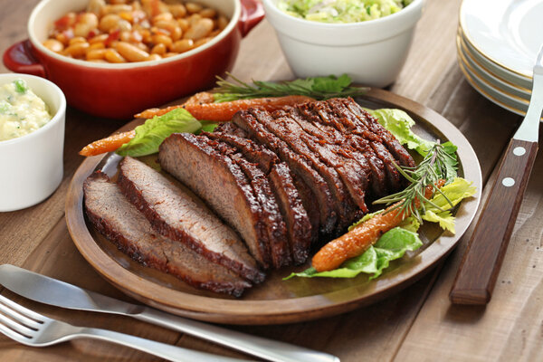 Barbecue beef brisket