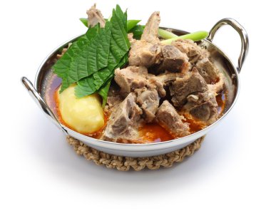Gamjatang, domuz kemik ve patates çorbası, Kore mutfağı