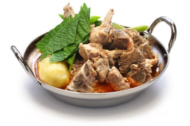Gamjatang, domuz kemik ve patates çorbası, Kore mutfağı