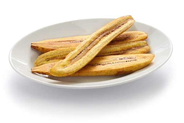 Plátano frito plátano — Foto de Stock