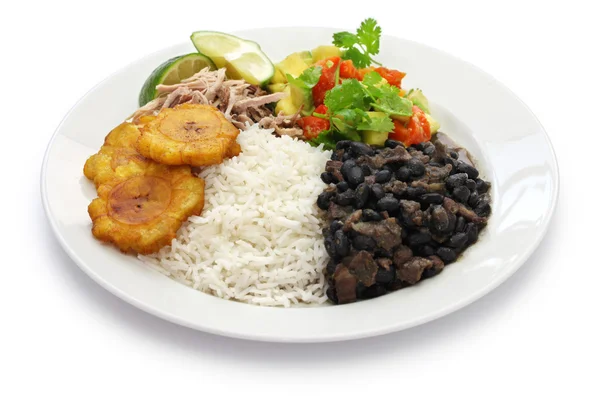 Traditional cuban cuisine — Stock Photo, Image