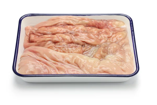 Abomasum, rennet bag, reed tripe, the fourth stomach of a cow — Stock Photo, Image