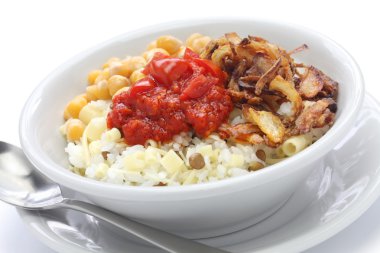 kushari, koshari, Mısır yemek