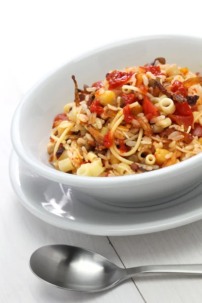 Kushari, koshari, nourriture égyptienne — Photo