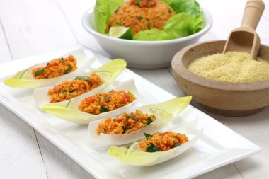 kisir, bulgur salad, turkish food clipart