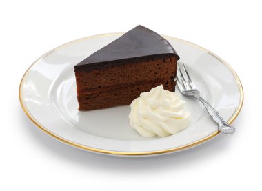 homemade sachertorte, Austrian chocolate cake