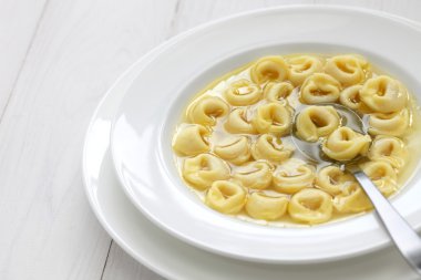 tortellini in brodo, italian cuisine