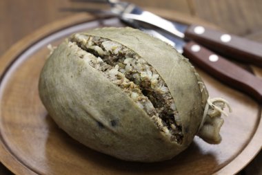 ev yapımı haggis, İskoçya gıda