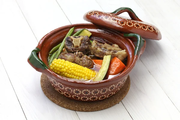 Mole de olla, mexican cuisine — Stock Image Mole de olla, mexican cuisine Royalty Free Stock Images