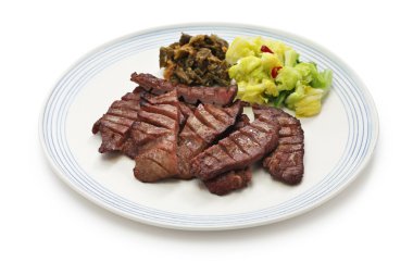 ızgara dana dil, Japon yemekleri