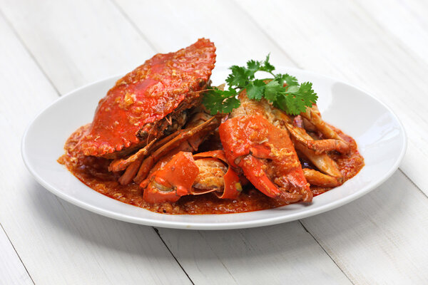 Singapore chili crab
