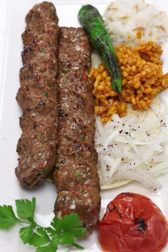 adana kebab, turkish food