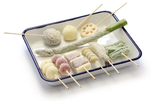 Kushiage, japanese food — Stock Photo, Image