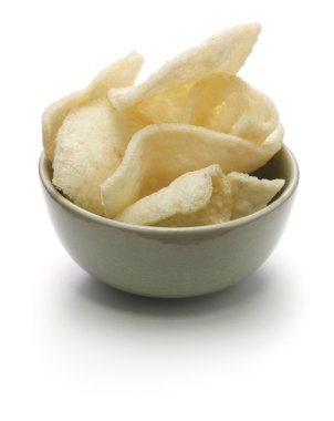 krupuk udang, karides kraker