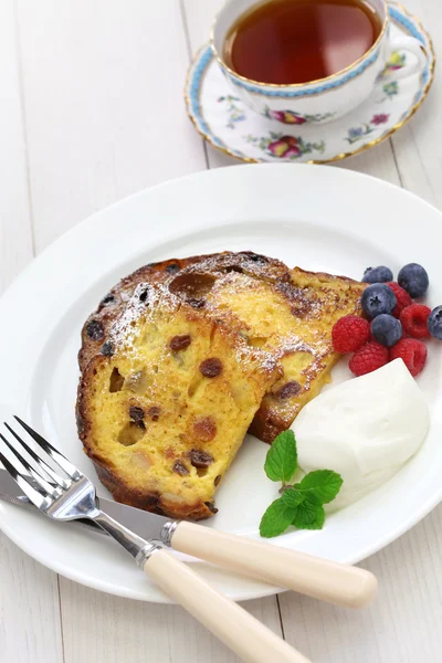 Panettone french toast — Stock Photo, Image