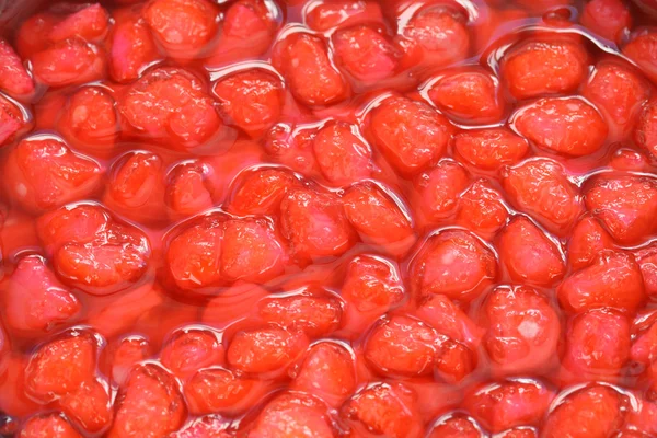 Tub tim krob, red ruby, thai dessert — Stock Photo, Image