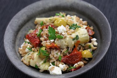 yazıldığından salata, insalata di farro, İtalyan mutfağı