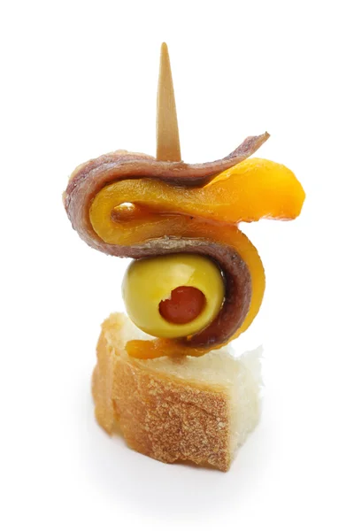 Pinchos di tapas spagnole — Foto Stock