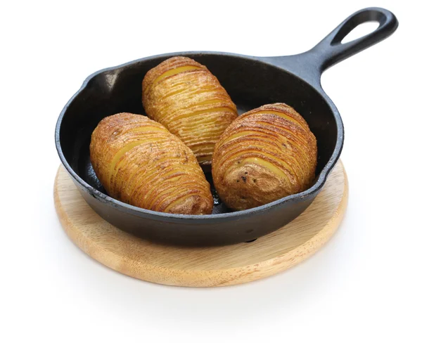 Hasselback 감자, 스웨덴 음식 — 스톡 사진