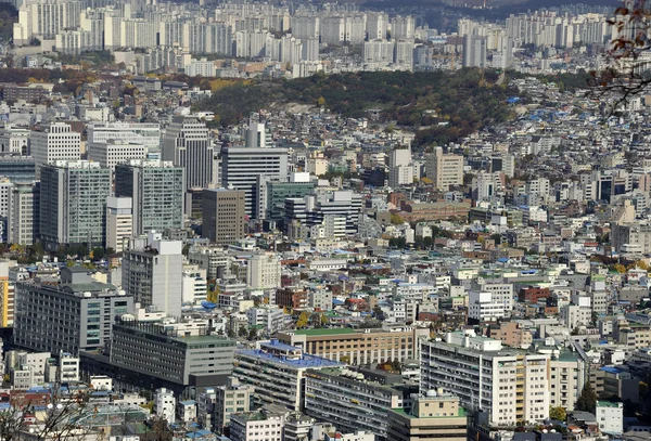 Paisaje urbano de Seúl durante el día —  Fotos de Stock