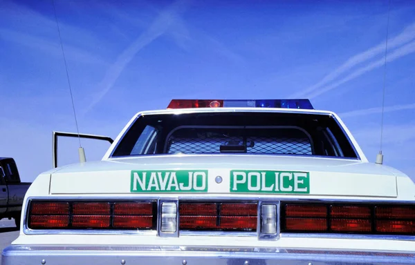 Winslow Usa Décembre 2000 Voiture Département Police Nation Navajo Aux — Photo