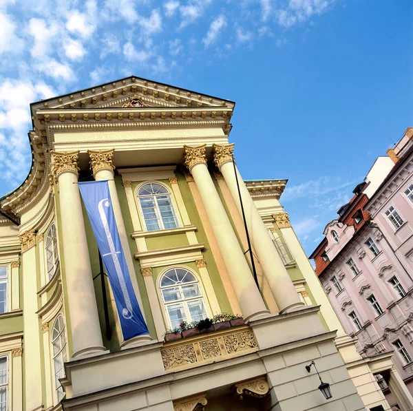 Stavovske Divadlo Een Historisch Theater Praag Tsjechië Première Gegaan Met — Stockfoto