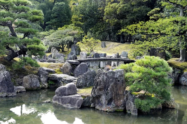 Ninomaru Bahçe Kyoto — Stok fotoğraf