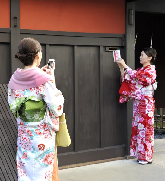 Dos geishas — Foto de Stock