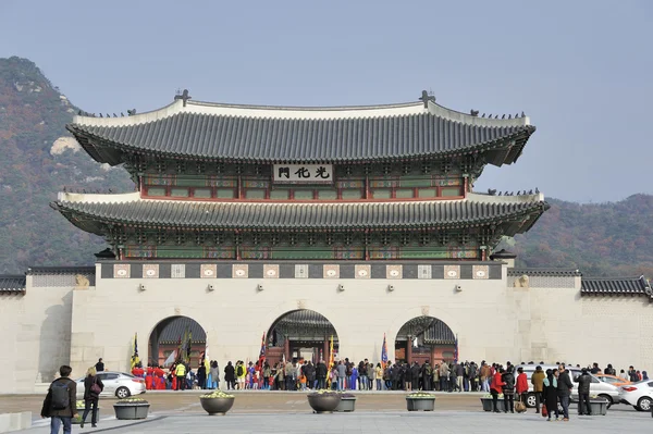 Gyeongbok palast in seoul — Stockfoto
