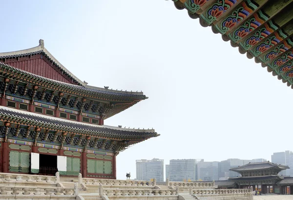 Gyeongbokgung Pałac w Seulu — Zdjęcie stockowe