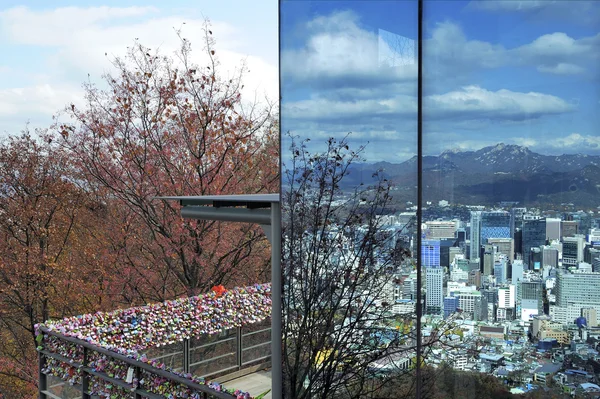 ソウルの南山タワー — ストック写真