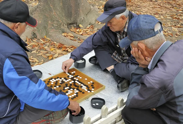 Spela go på Seoul — Stockfoto