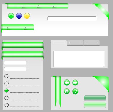 Web Tasarım Çerçeve Vektörü