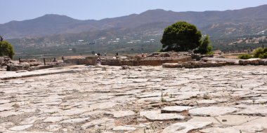 Sit Alanı Sarayı phaistos crete Yunanistan