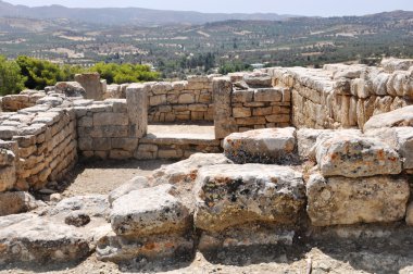 Sit Alanı Sarayı phaistos crete Yunanistan