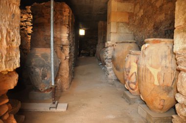 Sit Alanı Sarayı phaistos crete Yunanistan