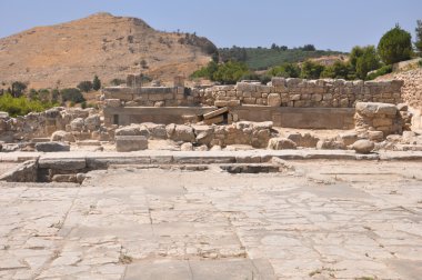Sit Alanı Sarayı phaistos crete Yunanistan