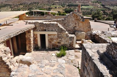 Knossos Sarayı Kandiye Girit Yunanistan - Sit Alanı