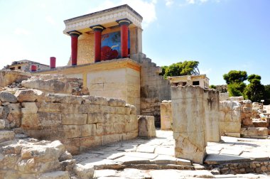 Knossos Sarayı Kandiye Girit Yunanistan - Sit Alanı