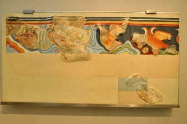 duvar resmi HERAKLEION Arkeoloji Müzesi